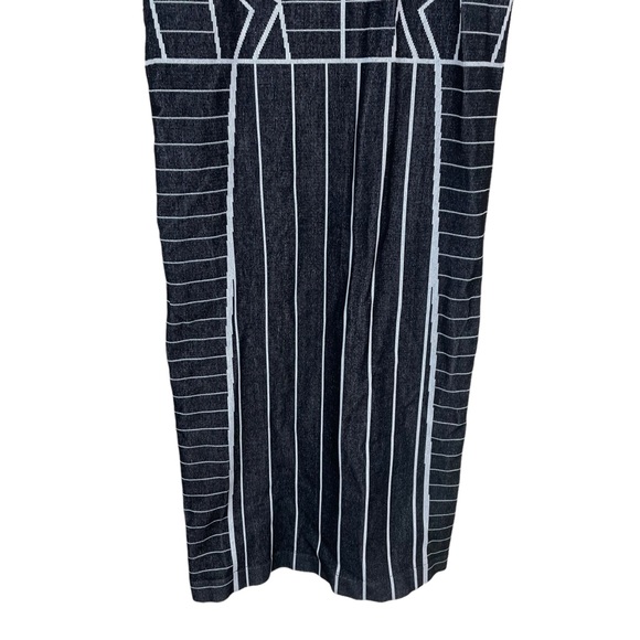 โญ๏ธ2/$20 BCBGeneration Stretchy y2k Geometric Line Bodycon Dress - Picture 6 of 11